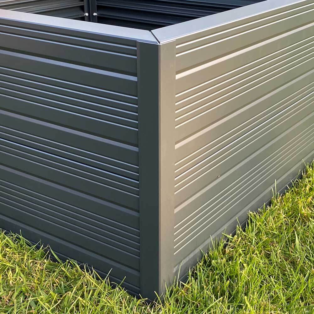 Rhino Aluminium Raised Bed 2ft x 4ft - Double Tier - Image 3