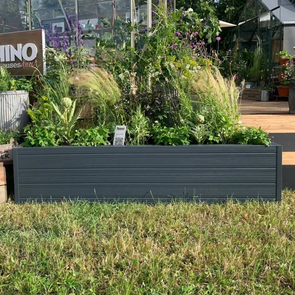 Rhino Aluminium Raised Bed 2ft x 6ft - Double Tier - Image 2
